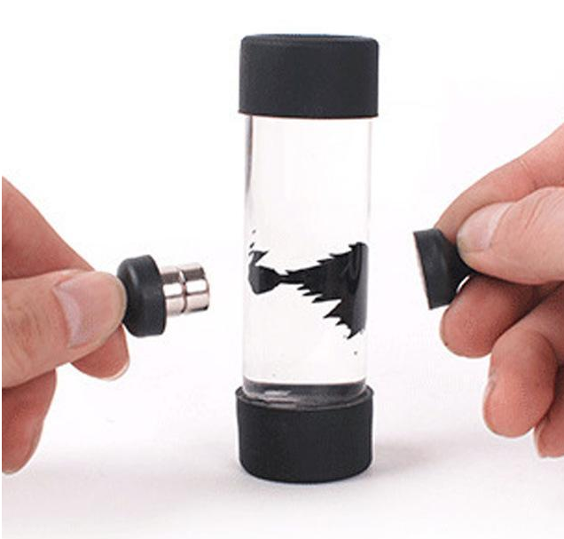 Ferrofluid Display Bottle - Magnetic Fluid Toy