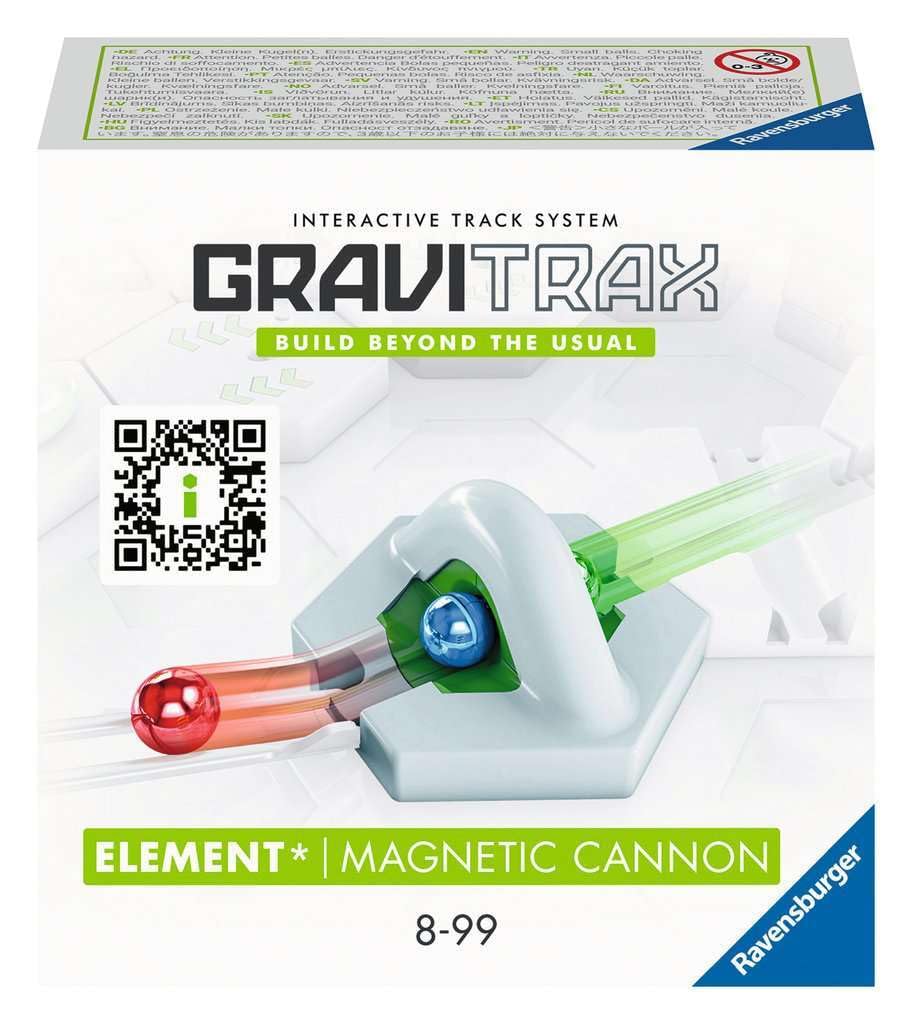 Ravensburger GraviTrax: Magnetic Cannon Accessory | Marble Run & STEM Toy for Boys & Girls Ages 8 & Up | Accessory for 2019 Toy of The Year Finalist